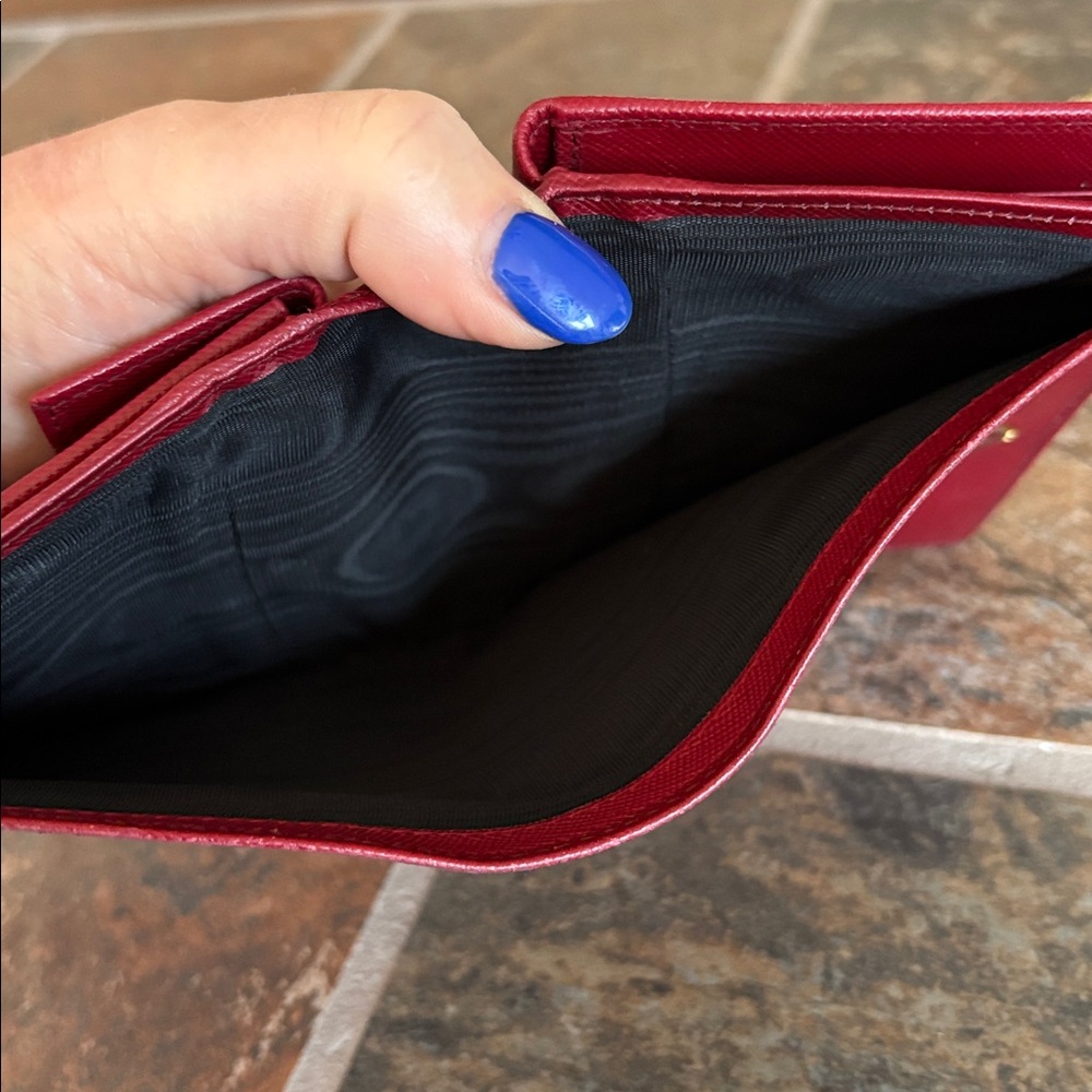 Prada BI/Tri-Fold Saffiano Leather Wallet - Picture 6 of 9